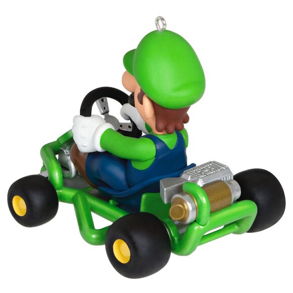 New! Mario Kart Luigi Hallmark Keepsake Christmas Ornament 2023 Super Nintendo - Picture 4 of 5